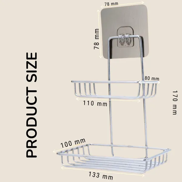 Premium_Stainless_Steel_2_Laye_Soap_Holder_Drill-Free_Self-Adhesive_Wall_Mount_With_Super_Glue_Technology_(17_x_14_x_10)_Cm