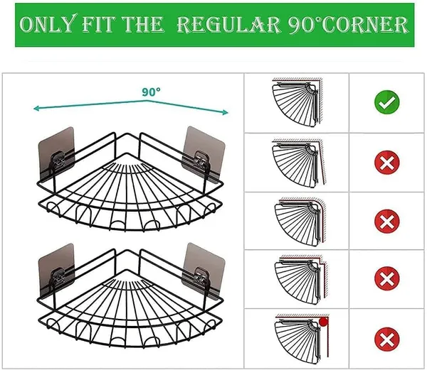 Self_Adhesive_Bathroom_Corner_Shelf_–_No_Drill,_Easy_Install,_Space-Saving_Organizer_For_Bathroom,_Kitchen_&_Shower_–_(Black)_Pack_Of_1_Pcs