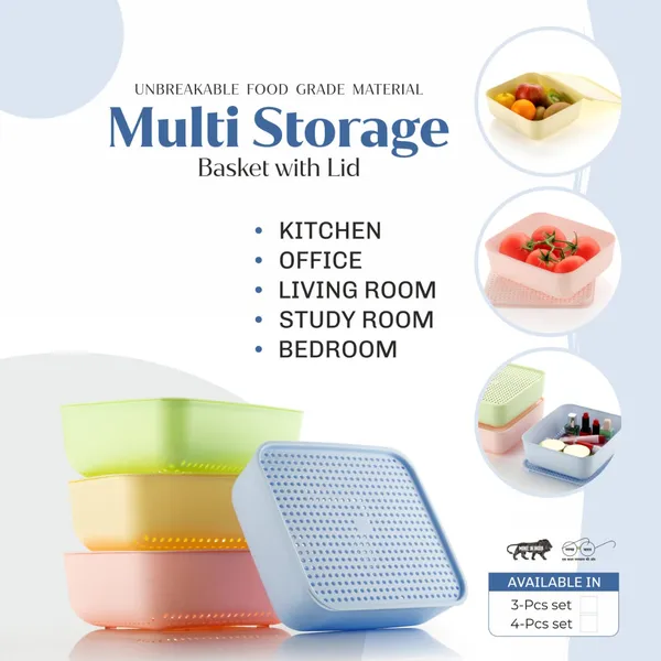 Multi_Color_Storage_Basket_With_Lid,_Multi_Purpose_Idea_For_Kitchen_,_Makeup_Organiser_(Multi)_Pack_Of_4