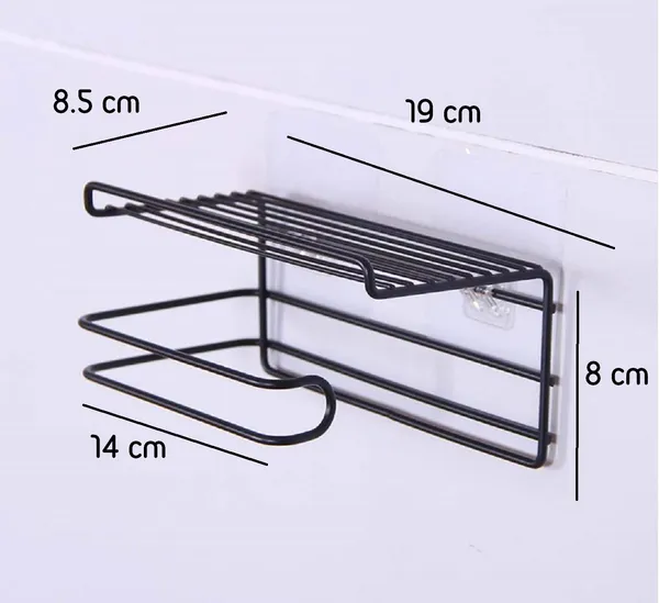 Wall_Mounted_Toilet_Paper_Holder_With_Mobile_Stand_Drill_Free_Super_Glue_Technology_Rack_Suitable_For_Bathroom_|_Kitchen_Carbon_Steel_20_x_9_x_9_Cm