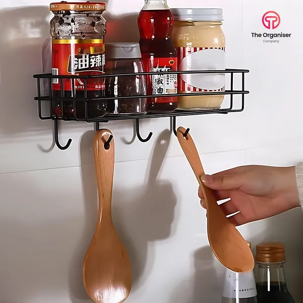 Self-Adhesive_Hook_Shelf_No_Drilling_Multipurpose_Organizer_Suitable_For_Bathroom_Kitchen_(Black)_Pack_Of_2