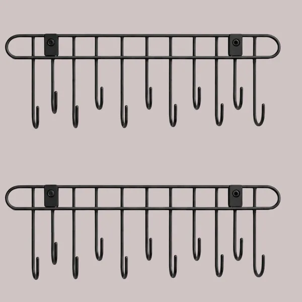 Multi_Purpose_Kitchen_Hook,_Drill_Free_Super_Glue_Technology,_Wall_Mount_With_11_Hooks_Suitable_For_Kitchen_Utensil_,_Wardrobes_|_Bathroom,_Cloth_Hanger_38_x_12_x_3_Cm