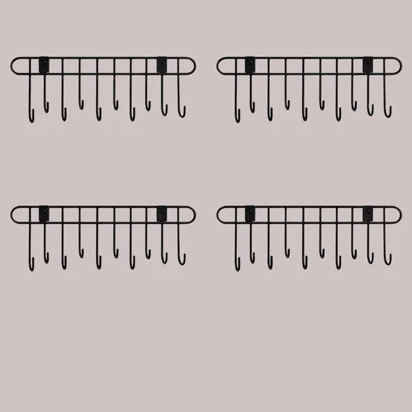 Multi_Purpose_Kitchen_Hook,_Drill_Free_Super_Glue_Technology,_Wall_Mount_With_11_Hooks_Suitable_For_Kitchen_Utensil_,_Wardrobes_|_Bathroom,_Cloth_Hanger_38_x_12_x_3_Cm