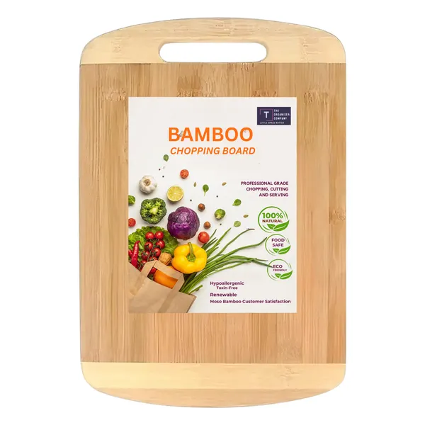 Oval_Handle_Bamboo_Wood_Chopping_Board_|_Eco-Friendly_Cutting_Board_For_Vegetables,_Fruits,_Meat_&_Cheese_|_Durable,_Knife-Friendly_Surface_With_Juice_Grooves_(Natural)_Pack_Of_1_Pcs