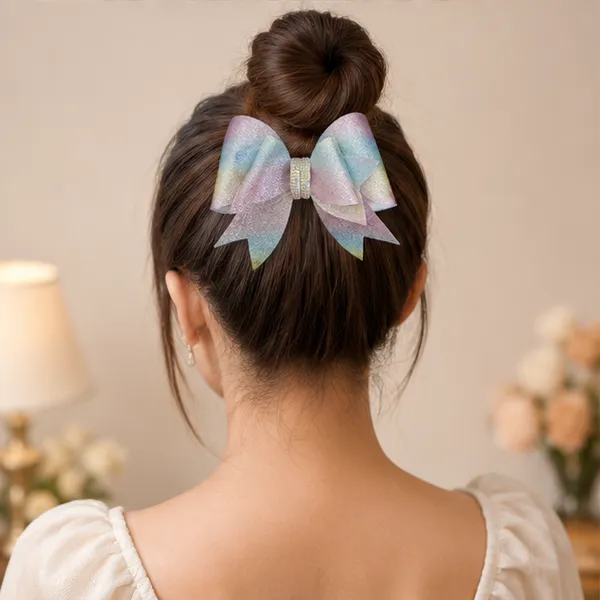 Pastel_Rainbow_Glitter_Bow