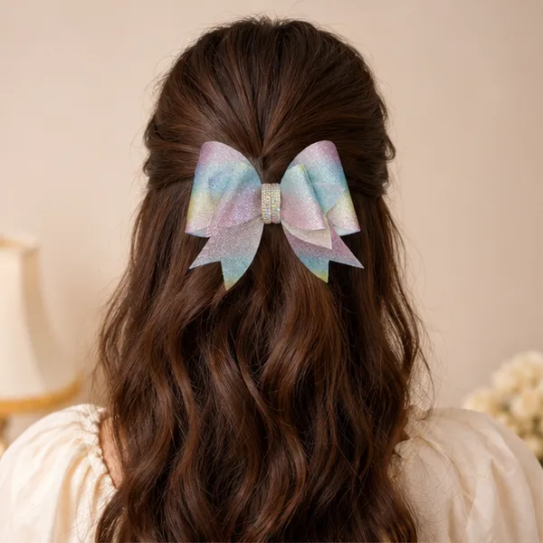 Pastel_Rainbow_Glitter_Bow
