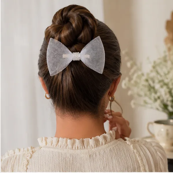 White_Mesh_Bow