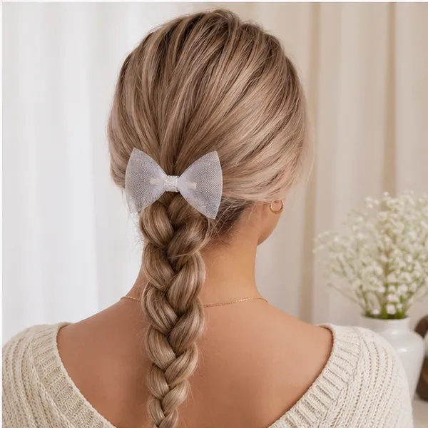 White_Mesh_Bow