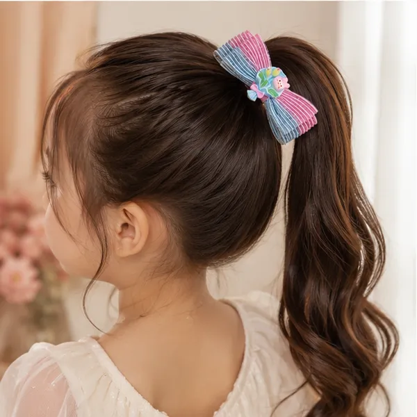 Cute_Pastel_Bunny_&_Flower_Hair_Bow_Clip_for_Girls