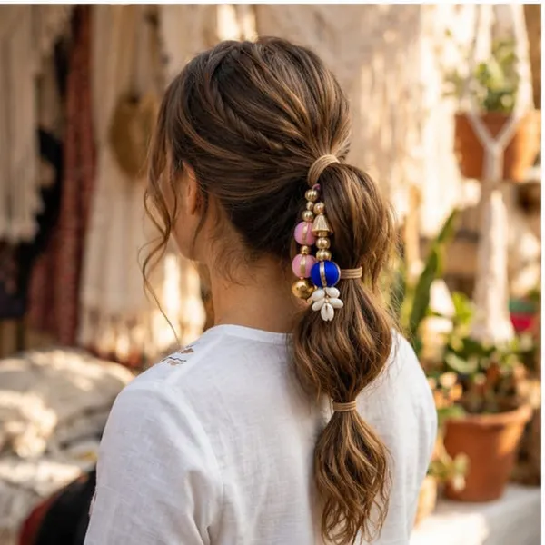 Handcrafted_Ethnic_Tassel_Hair_Tie_for_Women_&_Girls_|_Decorative_Ponytail_Holder_with_Bells_|_Festive_Traditional_Hair_Accessory