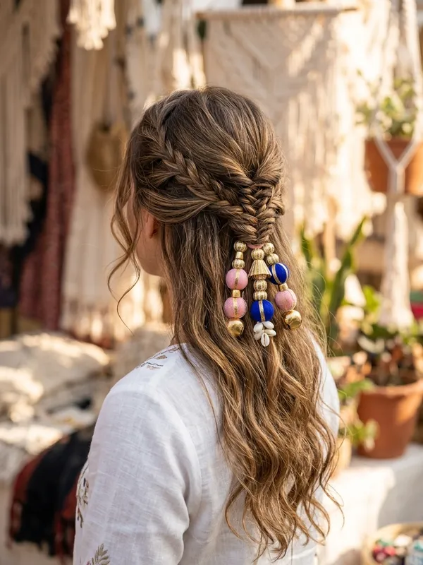 Handcrafted_Ethnic_Tassel_Hair_Tie_for_Women_&_Girls_|_Decorative_Ponytail_Holder_with_Bells_|_Festive_Traditional_Hair_Accessory