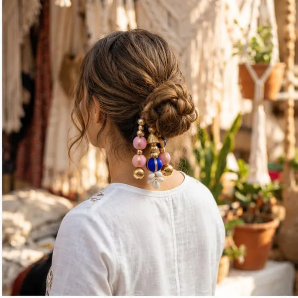 Handcrafted_Ethnic_Tassel_Hair_Tie_for_Women_&_Girls_|_Decorative_Ponytail_Holder_with_Bells_|_Festive_Traditional_Hair_Accessory