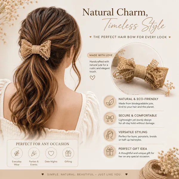Handcrafted_Rustic_Jute_Hair_Bow_Clip_for_Girls_&_Women