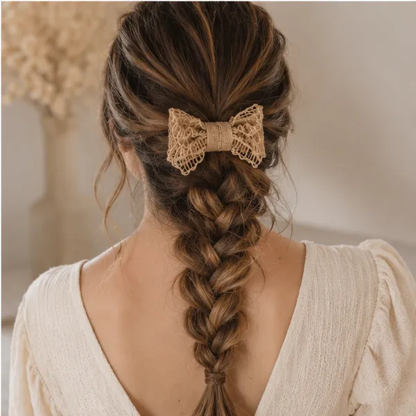 Handcrafted_Rustic_Jute_Hair_Bow_Clip_for_Girls_&_Women