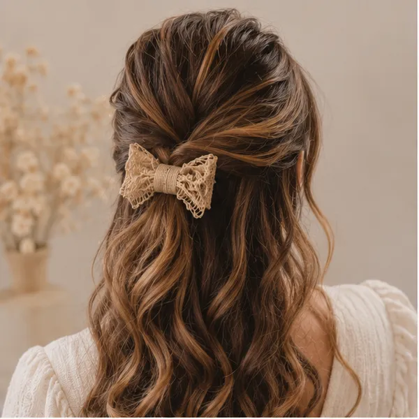 Handcrafted_Rustic_Jute_Hair_Bow_Clip_for_Girls_&_Women