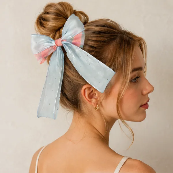 Pastel_Blue_Organza_Hair_Bow_with_Rhinestone_Detailing