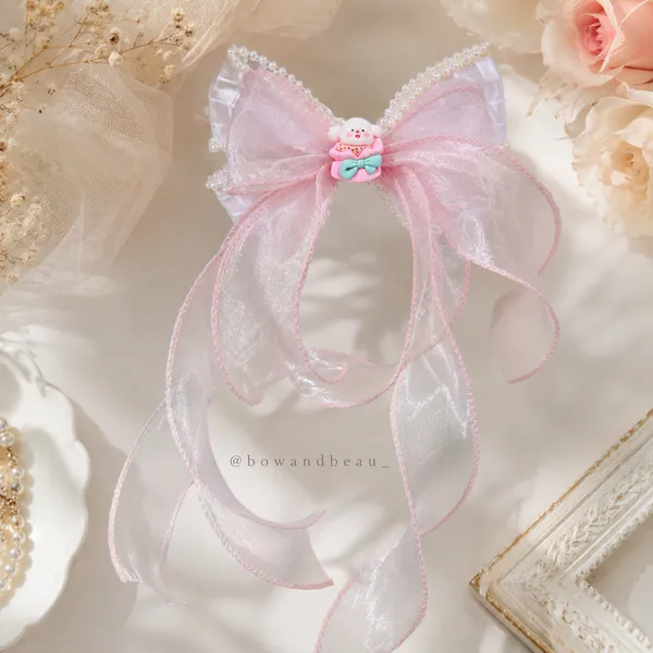 Premium_Pink_Organza_Pearl_Hair_Bow_Clip_for_Girls_&_Women_|_Cute_Cartoon_Charm_Long_Tail_Ribbon_Bow_|_Elegant_Hair_Accessory_for_Parties,_Daily_Wear_&_Special_Occasions