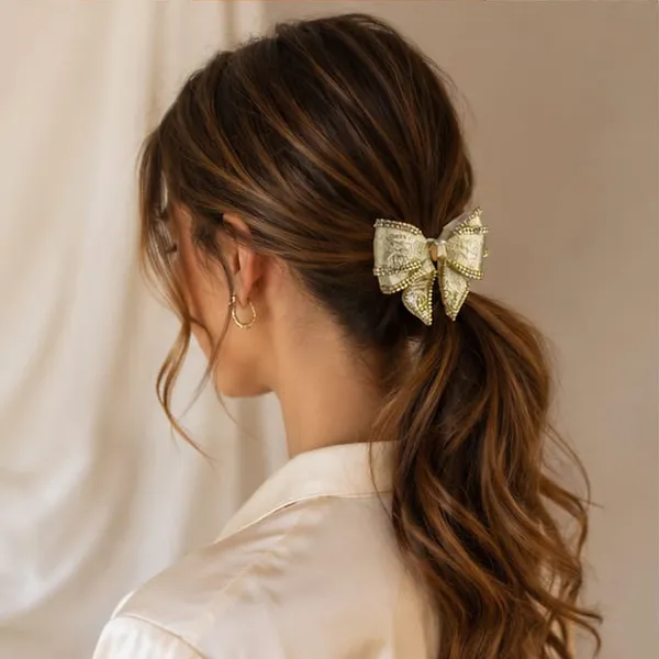 Sparkle_Bow_Hair_Clip_for_Women_–_Rhinestone_Gold_Bow_Hair_Barrette,_Lightweight_Non-Slip_Hair_Accessory_for_Half-Up,_Bun_&_Ponytail_Hairstyles