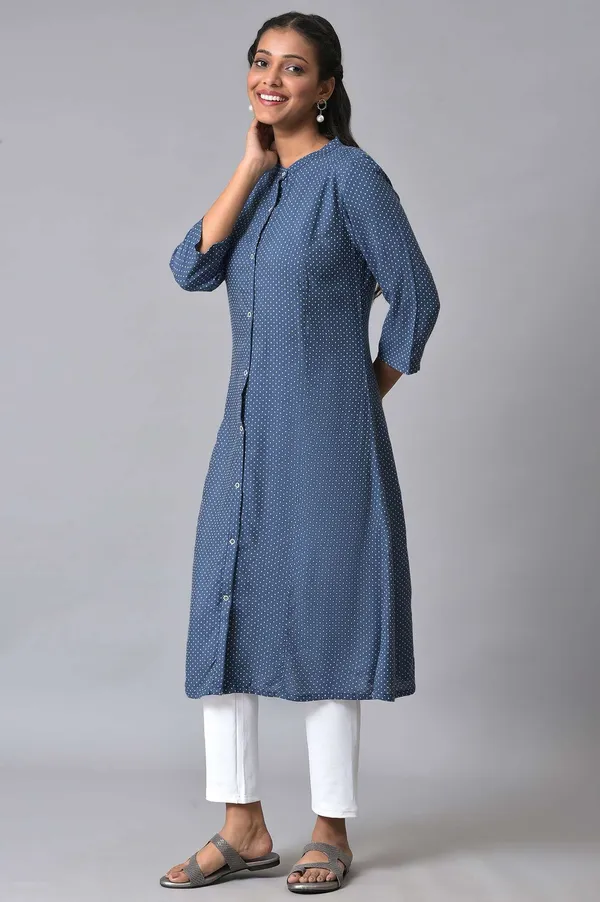 Blue_Viscose_Rayon_Self_Design_Regular_Kurta_For_Women