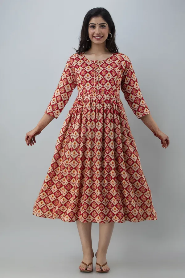 Red_Viscose_Rayon_Regular_Gown_For_Women