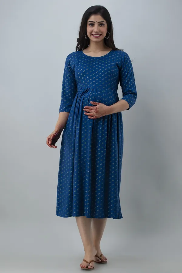 Blue_Viscose_Rayon_Printed_Regular_Kurta_For_Women