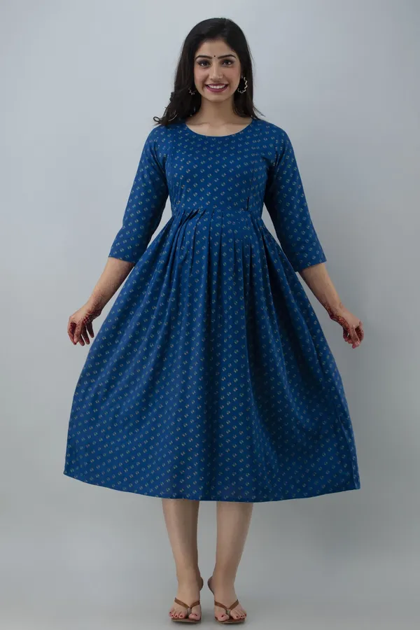 Blue_Viscose_Rayon_Printed_Regular_Kurta_For_Women