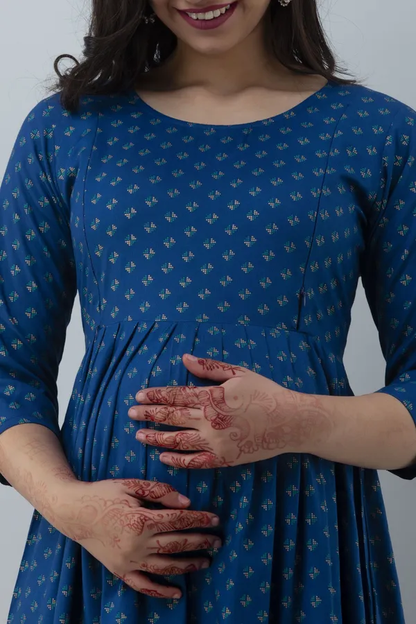 Blue_Viscose_Rayon_Printed_Regular_Kurta_For_Women