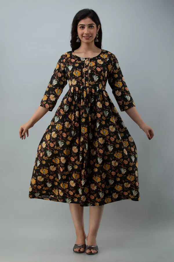 Multicolor_Cotton_Blend_Regular_Gown_For_Women