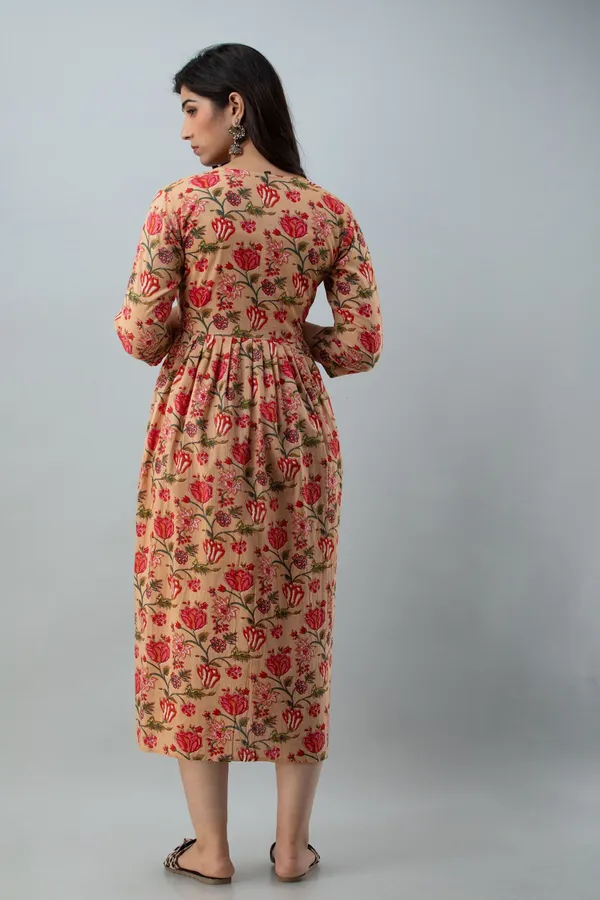 Multicolor_Cotton_Blend_Regular_Gown_For_Women