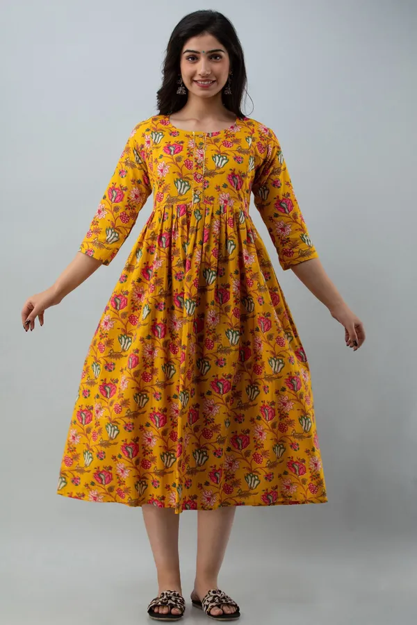 Multicolor_Cotton_Blend_Regular_Gown_For_Women
