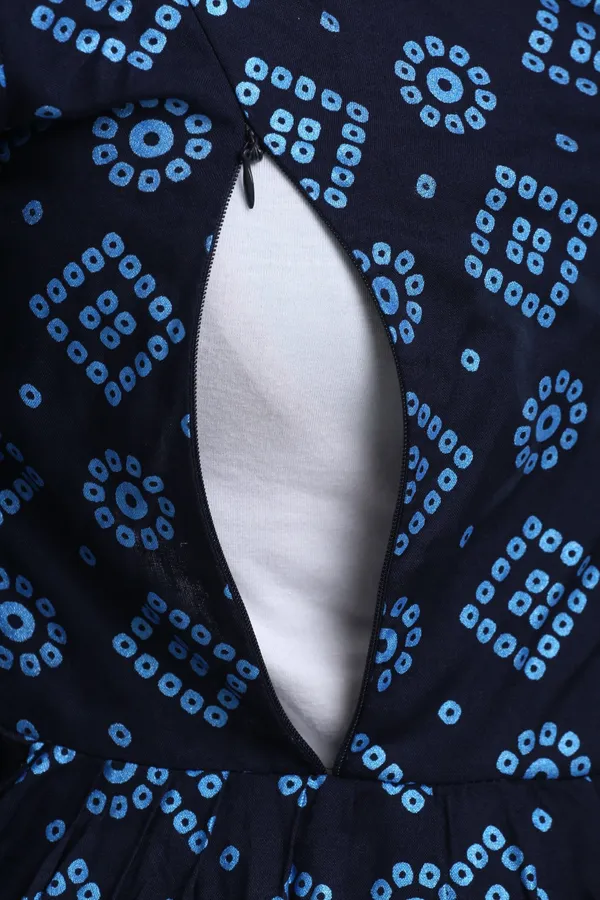 Dark_Blue_Viscose_Rayon_Printed_Regular_Kurta_For_Women