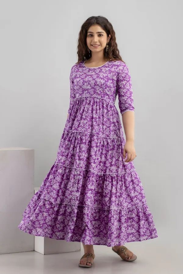 Purple_Cotton_Blend_Striped_Regular_Kurta_For_Women