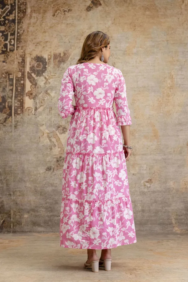 Pink_Cotton_Blend_Floral_Print_Regular_Dress_For_Women