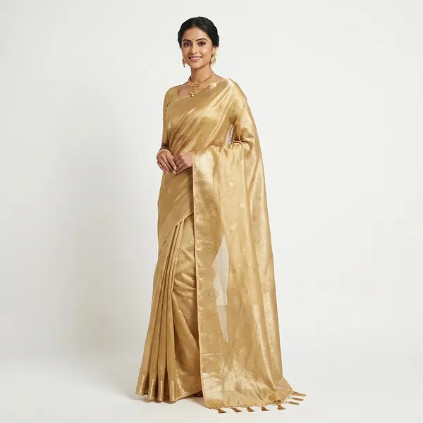 Gold_Tissue_Silk_Premium_Saree_For_Women