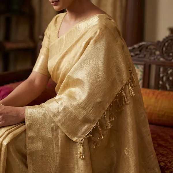 Gold_Tissue_Silk_Premium_Saree_For_Women
