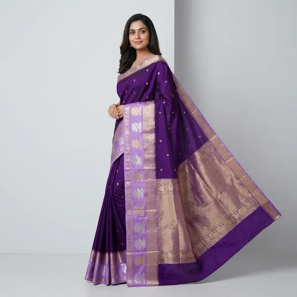 Purple_Semi_Crepe_Silk_Premium_Saree_For_Women