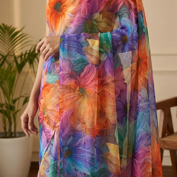 Multicolour_Digital_Georgette_Premium_Saree_For_Women