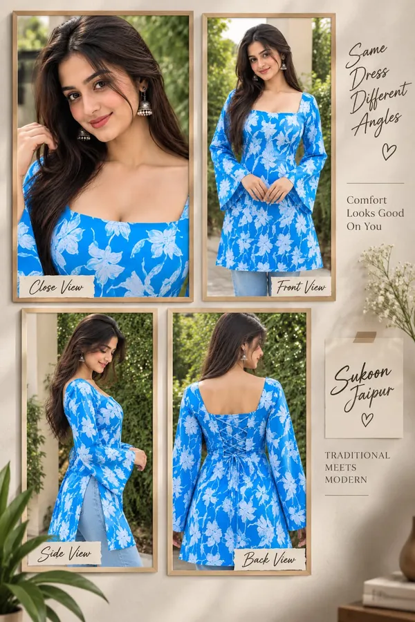 BLUE_SHORT_KURTI001