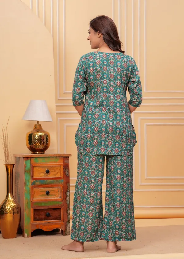 Green_Cotton_Printed_Co_Ord_Set_For_Women