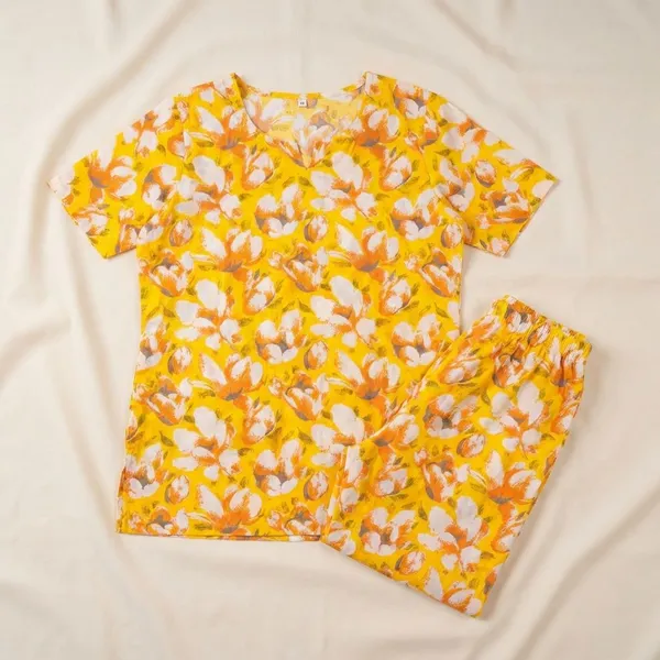 Yellow_Cotton_Printed_Co_Ord_Set_For_Women