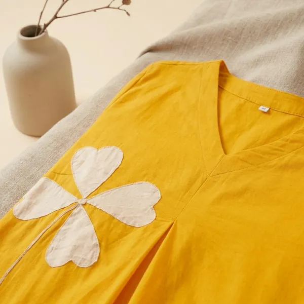 Mustard_Yellow_Cotton_Floral_Co_Ord_Set_For_Women