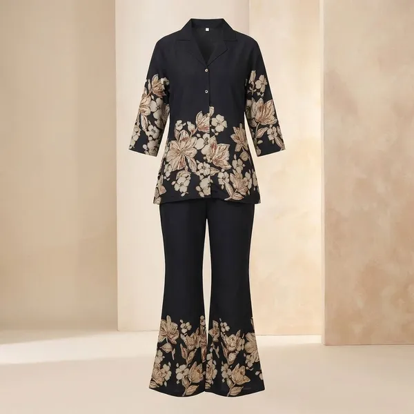 Black_Cotton_Floral_Co_Ord_Set_For_Women