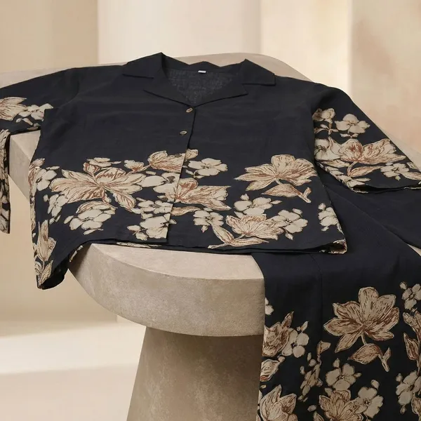 Black_Cotton_Floral_Co_Ord_Set_For_Women