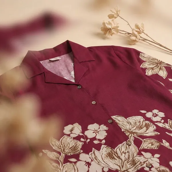 Wine_Cotton_Floral_Co_Ord_Set_For_Women