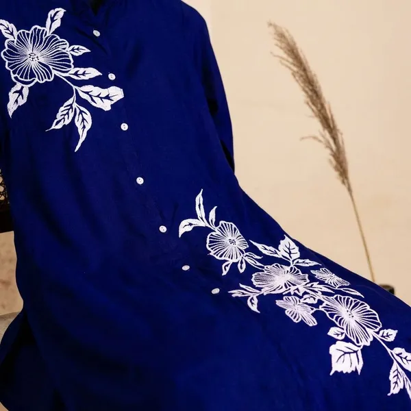 Navy_Blue_Cotton_Floral_Co_Ord_Set_For_Women