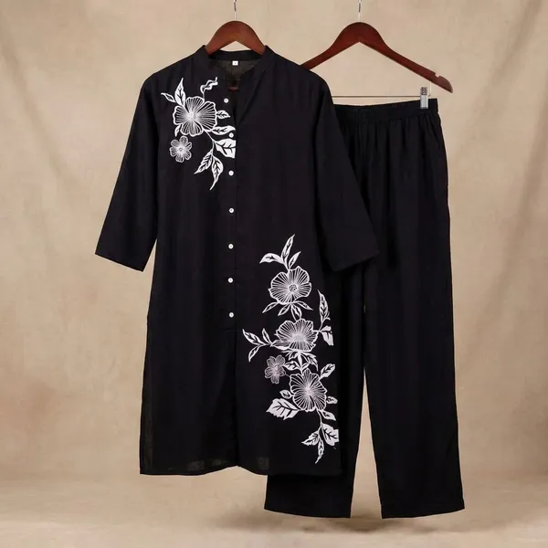 Black_Cotton_Floral_Co_Ord_Set_For_Women