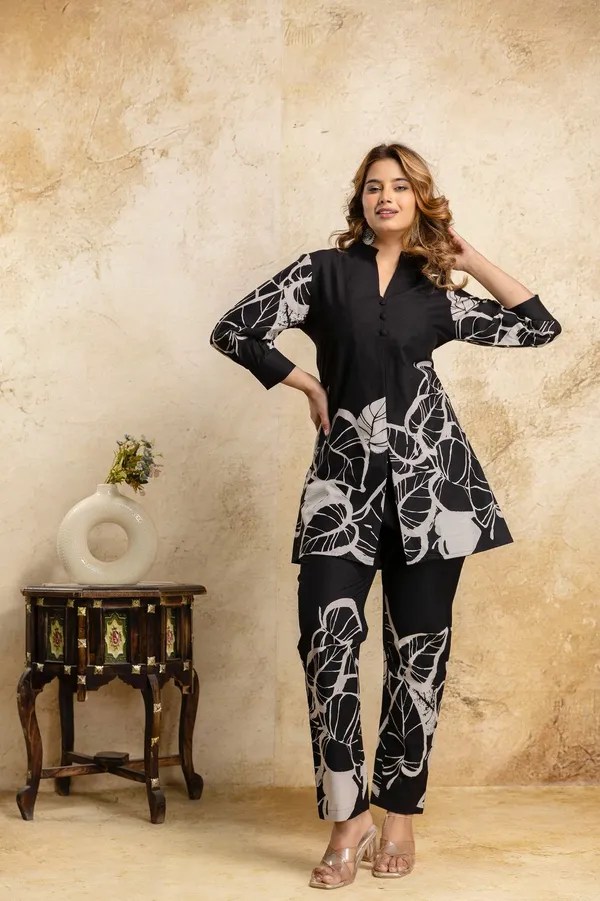 Black_Cotton_Jisora_Co_Ord_Set_For_Women