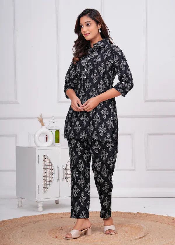 Black_Cotton_Printed_Co_Ord_Set_For_Women