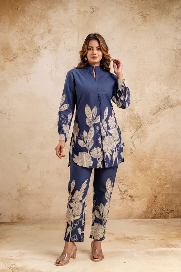 Blue_Cotton_Jisors_Co_Ord_Set_For_Women