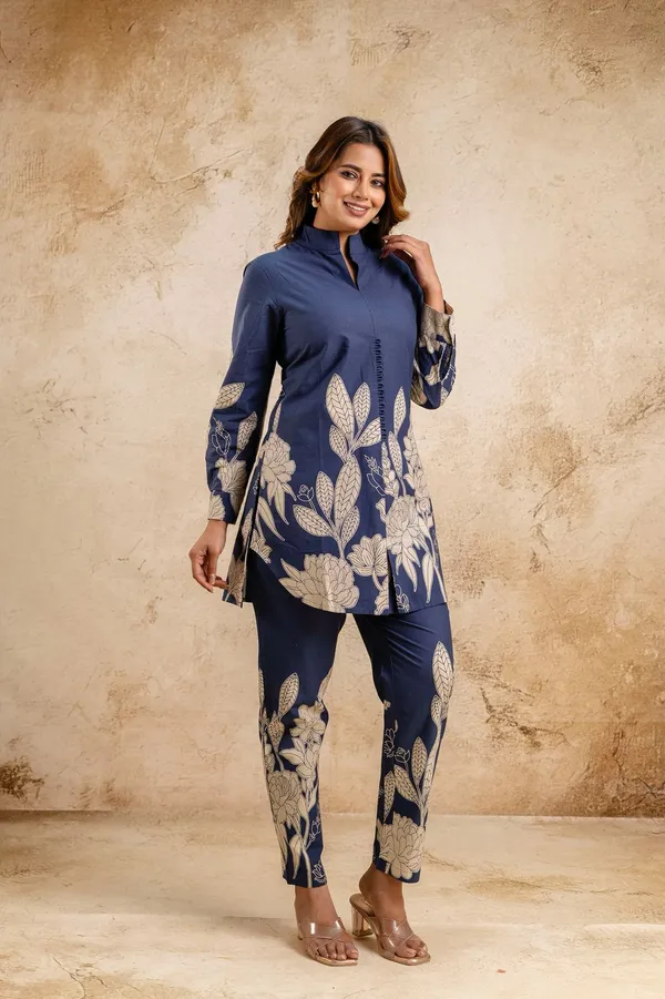 Blue_Cotton_Jisors_Co_Ord_Set_For_Women